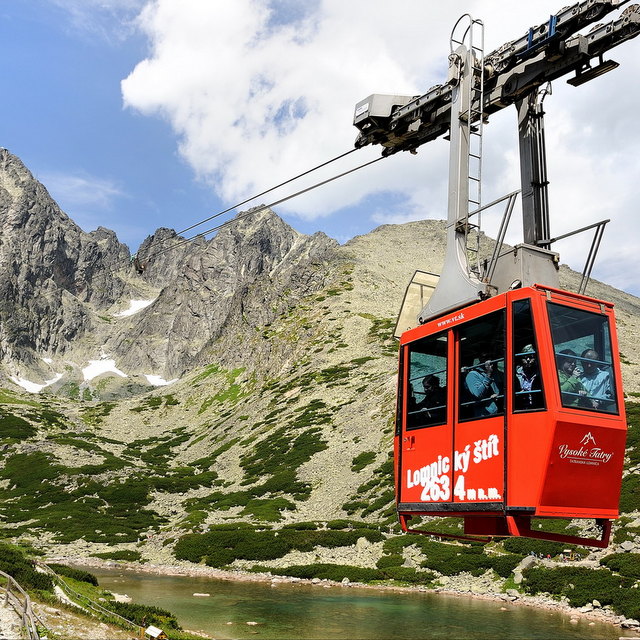 Lift to Lomnicky Peak High Tatras