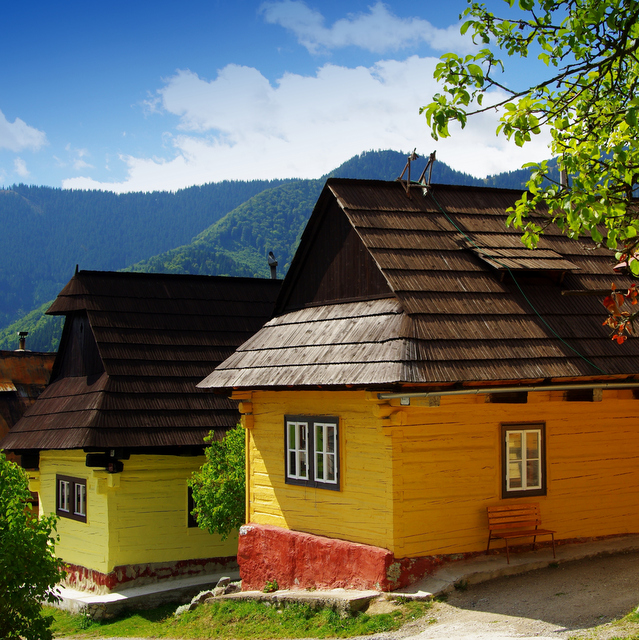 Vlkolinec village open air museum 2