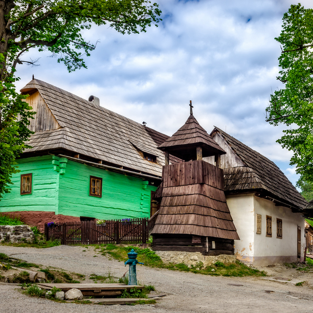 Vlkolinec village open air museum 1